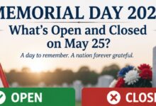 memorial day 2026