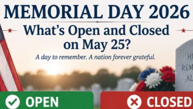 memorial day 2026